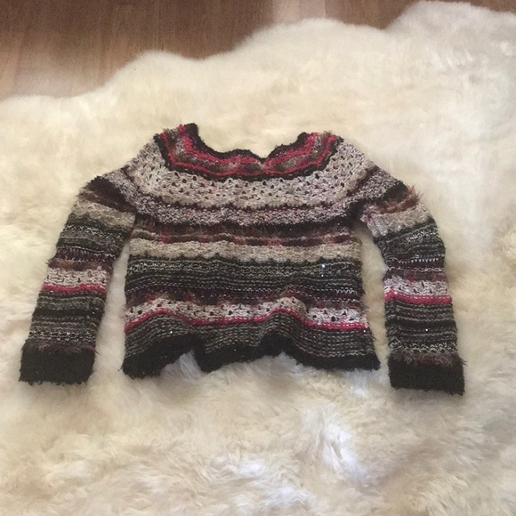 Anthropologie Sleeping on Snow Avron Pullover M sweater knit - Picture 4 of 16